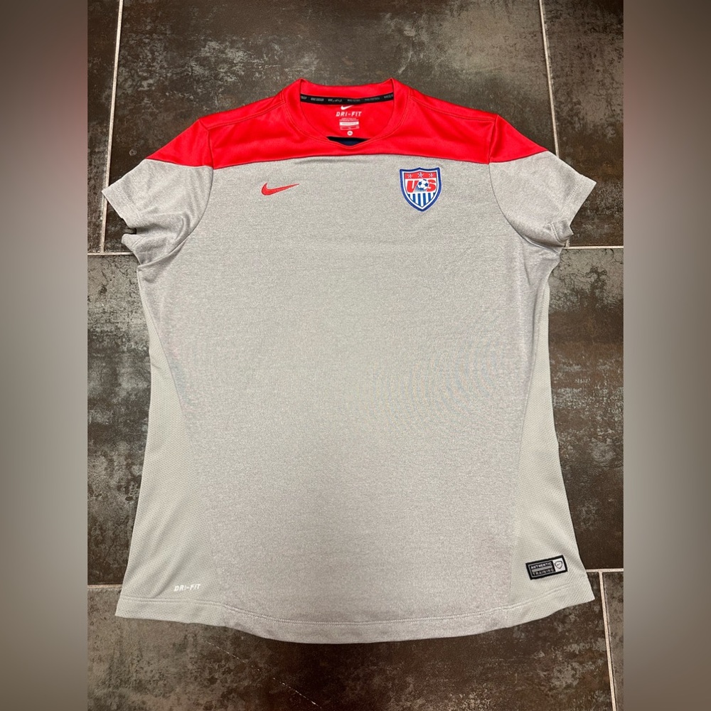 Nike Women’s Jersey - Gray and Red